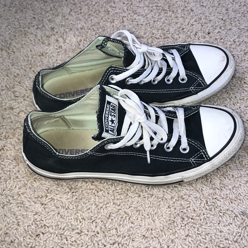 Black converse
